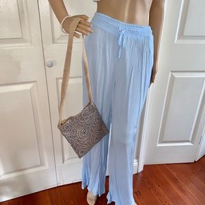 Loose Wide-Legged Flowing Pants